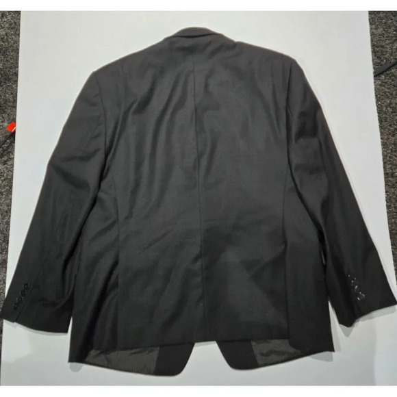 Classic Charcoal Gray Men's Suit Blazer Business Professional ‎ Formal Wear - Picture 2 of 9